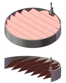 Circular Louver Heat Shield